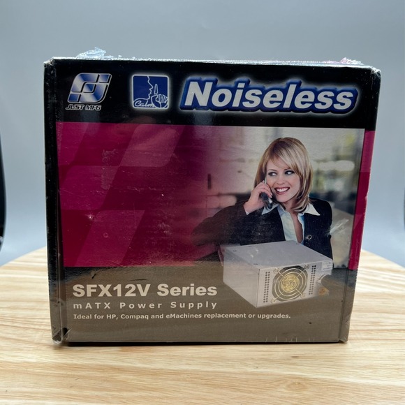 Qtec Other - NOISELESS SFX12V Series mATX Power Supply HP Compaq eMachines New Sealed